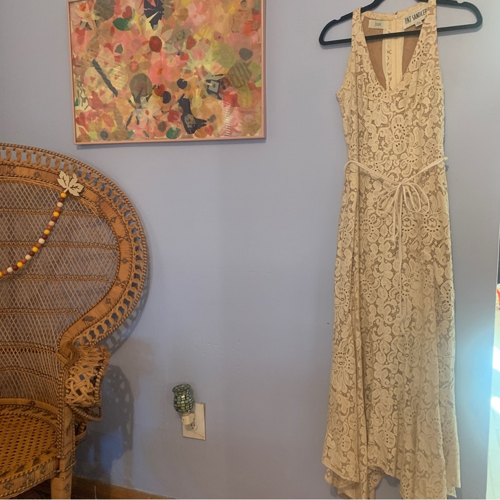 Elegant 70s vintage midi dress